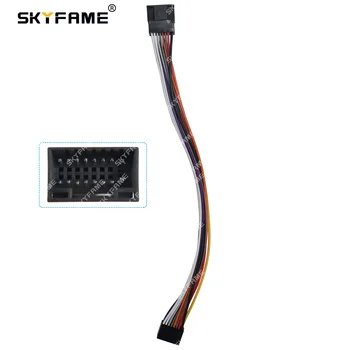 Ауто 16-контакт продужни кабл SKYFAME за продужење појас каблова за напајање Андроид-радио