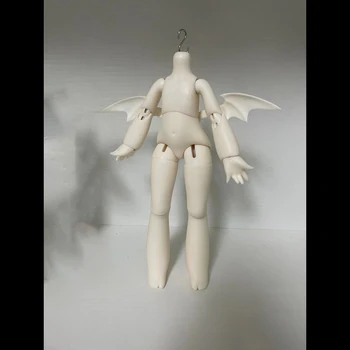 Тело лутке 1/6 BJD, материјал смоле, мобилни кукольное тело са крила Анђела, крила елф за лутке 1/6 BJD
