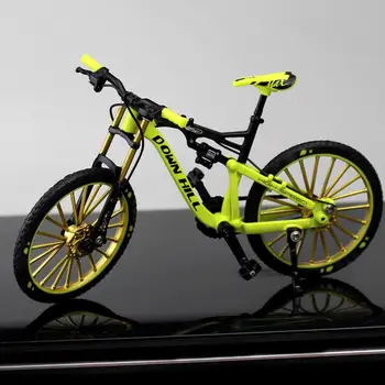 Мини-модел бицикла из легуре 1:10, метални трка џеп модел моунтаин бике, портабл прикупљање играчака за децу