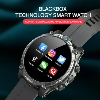 Мушке паметни сат 4Г Full Netcom V20MAX са приступом Интернету, преузимање апликације, Игре, Видео снимке, Мерење крвног притисак, срчани ритам, Музика, Камера, Подсетник поруке