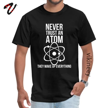 Научна физичка хемија, нови дизајн, мајица, Теорија Великог праска, никада не верују атому, смешно дизајн, модеран мајица, памук мушка